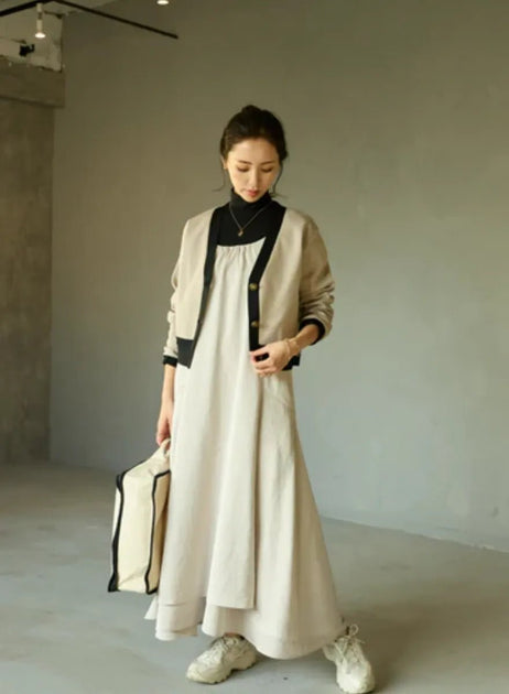 サテンキャミソールワンピース – MES VACANCES