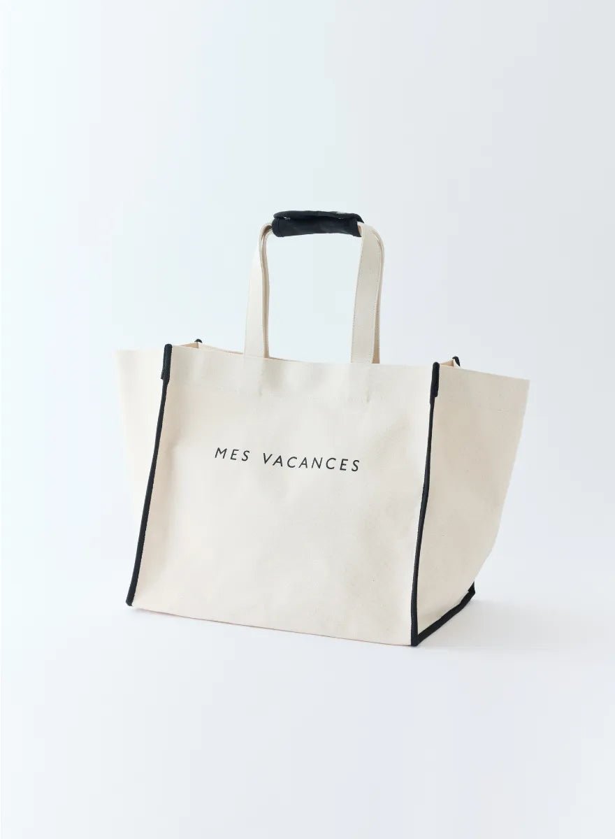 YOGA EVERYWHERE クロベリー キャンバス トートバッグ MES VACANCES - 【オーガニックコットン】キャンバスロゴトート