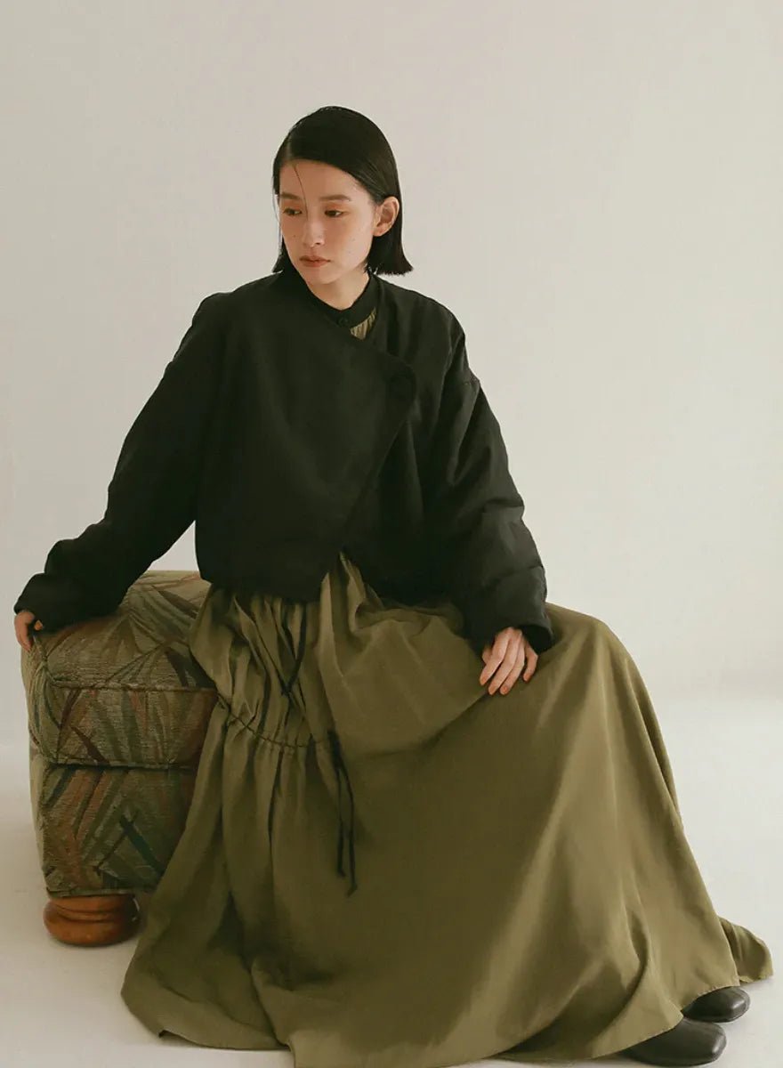 クロップドパデッドジャケット – MES VACANCES