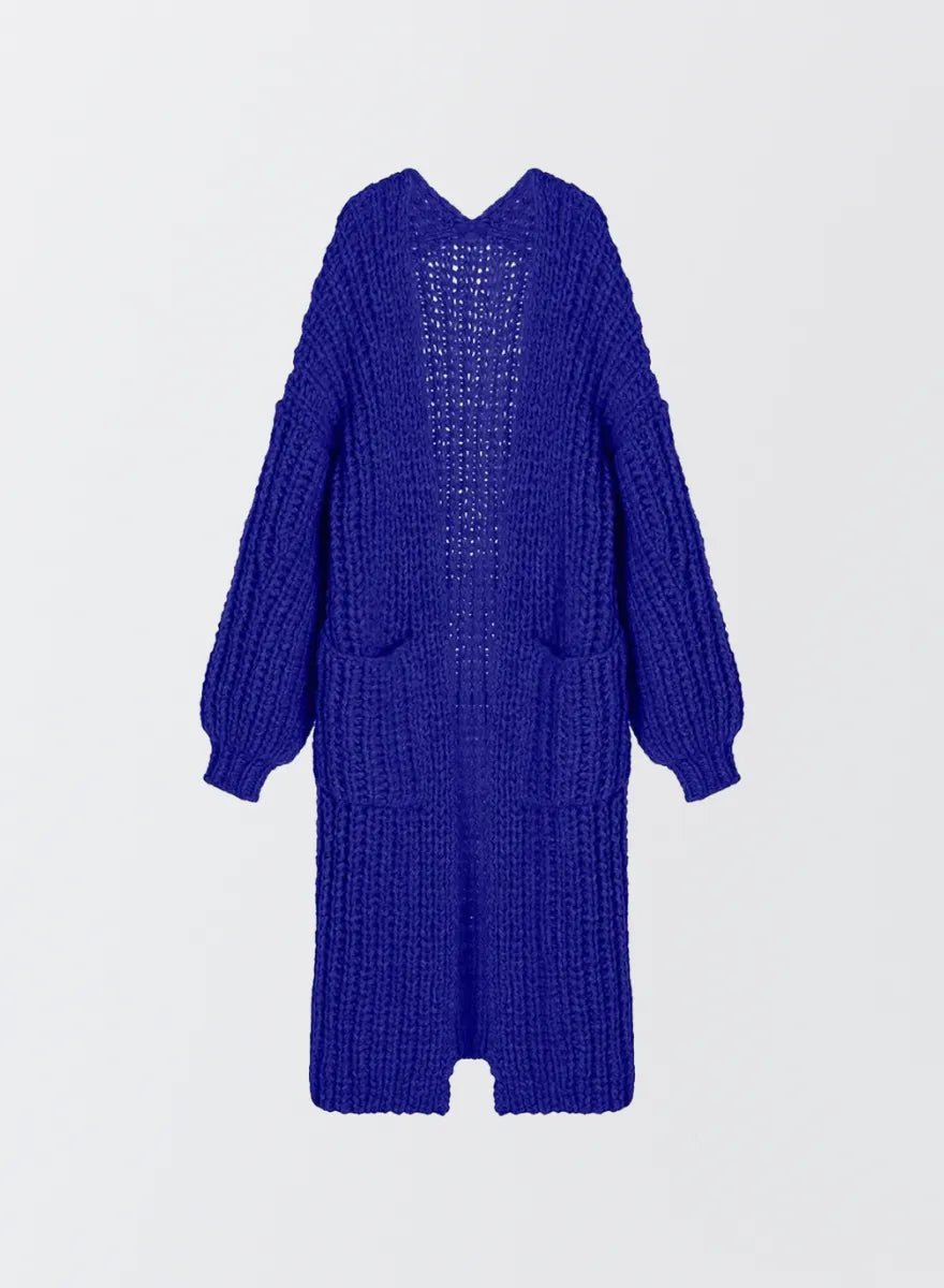 ローゲージハンドニットガウン – MES VACANCES