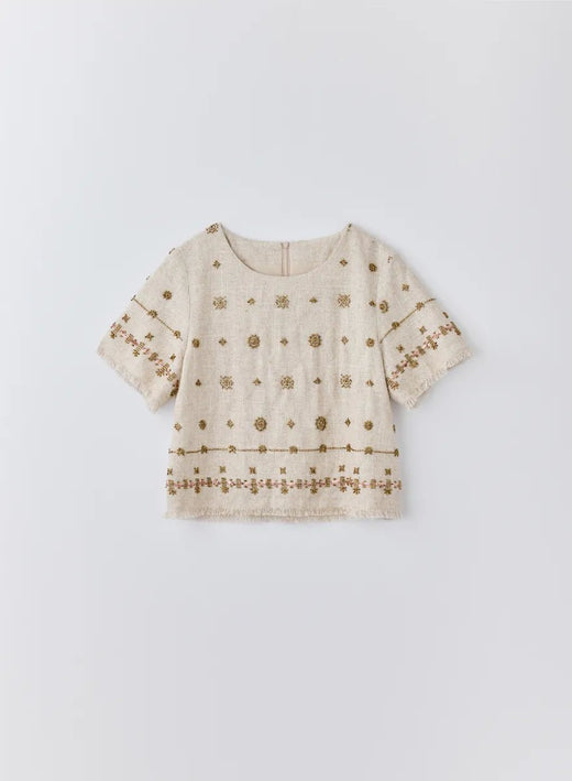 リネンエクラビジュートップス (Bijou Linen / Free)