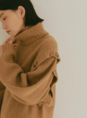 Recycle wool 2wayニットドレス - MES VACANCES