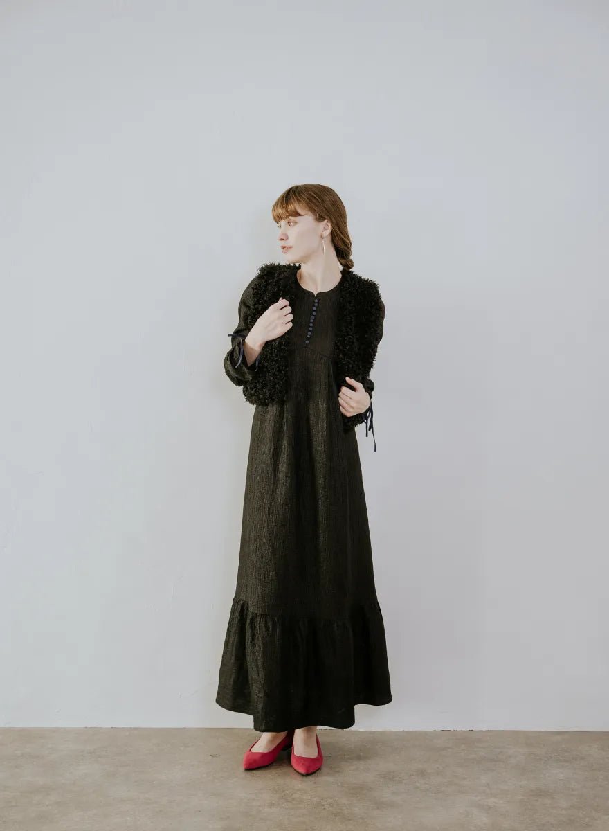 エコカールファーショートベスト – MES VACANCES