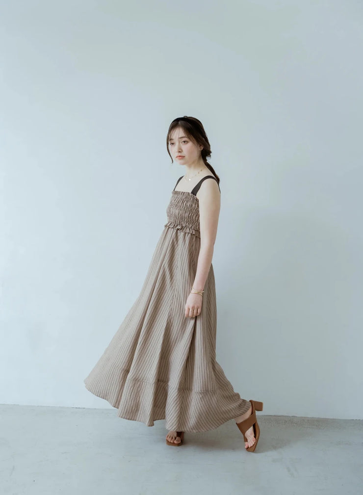 ワンピース bonjourdiary 2wayトラベルシャーリングワンピース – MES VACANCES