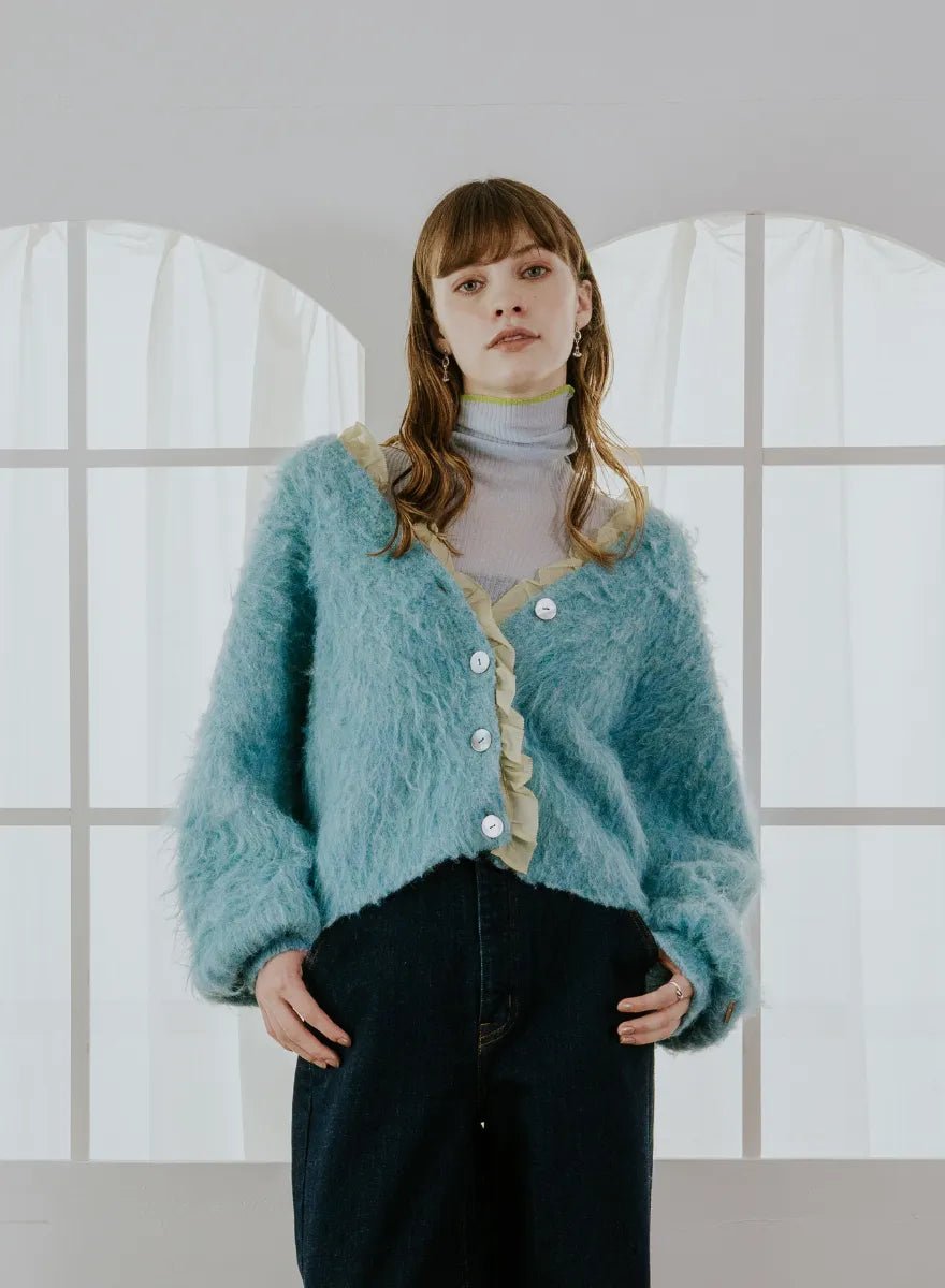 2wayファーニットカーディガン – MES VACANCES