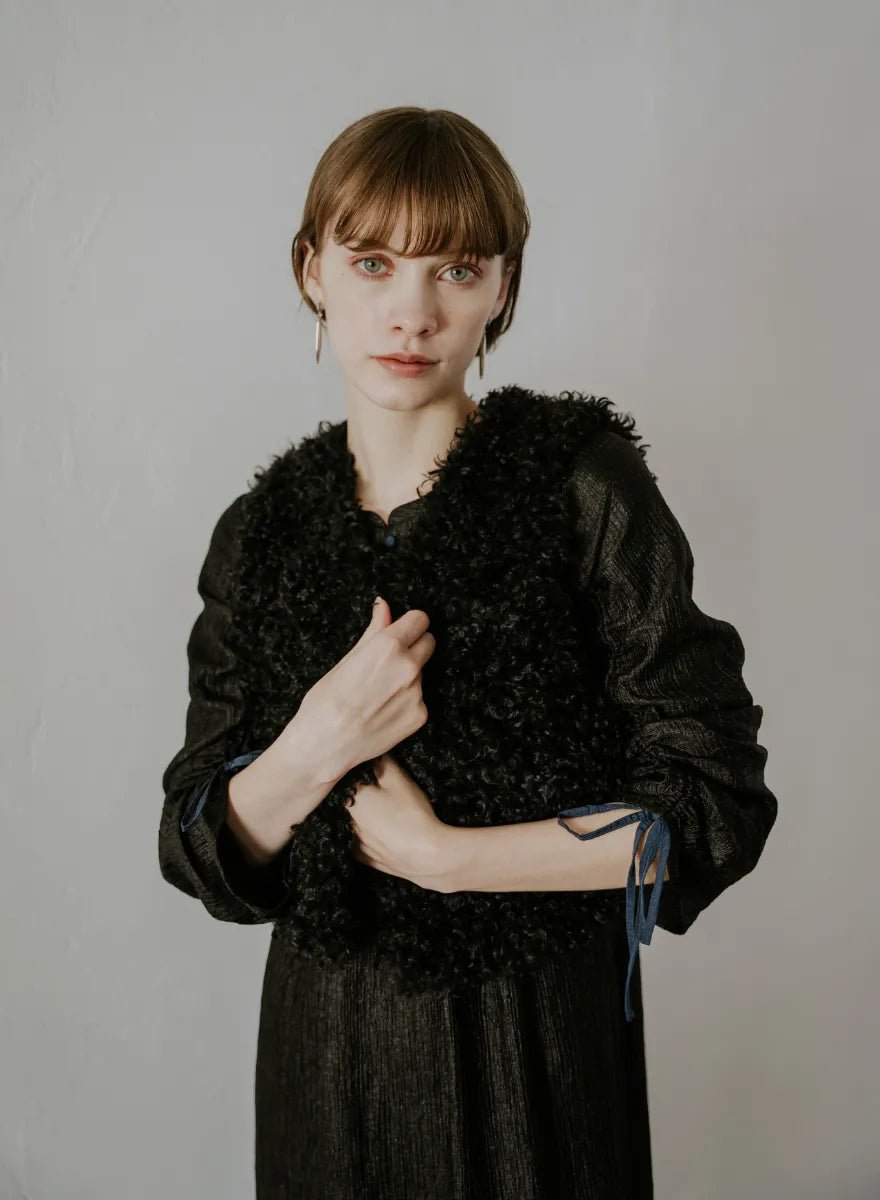 エコカールファーショートベスト – MES VACANCES