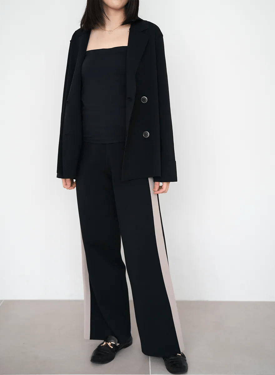 ダブルスタジャケットと パンツ2品。専用です STYLEMIXER | ツータックスーツパンツ (パンツ ) |SHEL'TTER