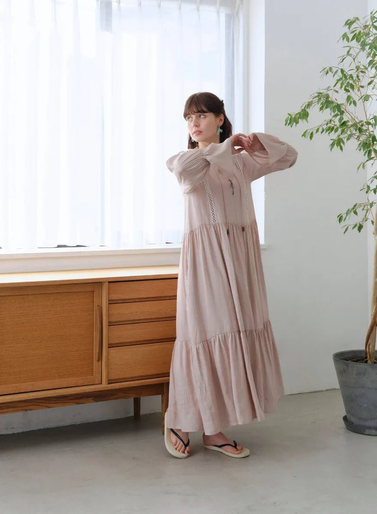 [SET]ボヤージュリュクスドレス＋ヨモギインナーワンピース - MES VACANCES