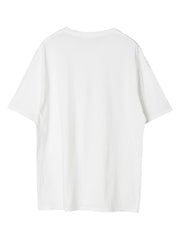 [set]【MES VACANCES×airCloset24SS】<br>Organic cotton ロゴTシャツ<br>サテンエスカルゴスカート(TERRACOTTA) - LES TROIS GRACES