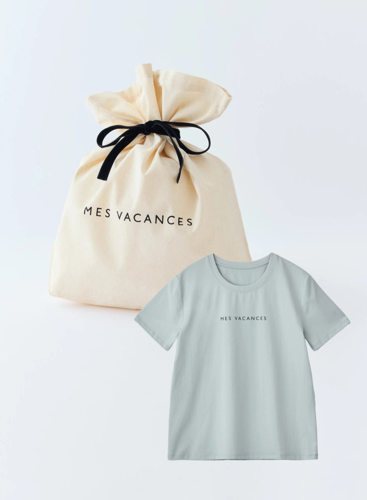 【ギフトSET】サマーロゴTシャツ - MES VACANCES