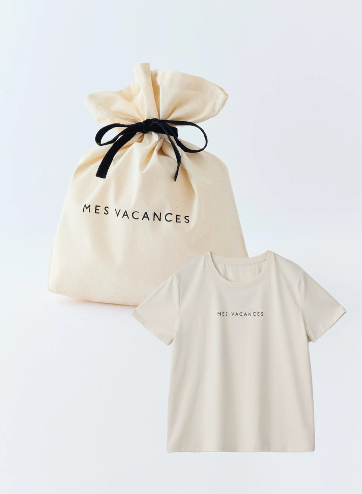【ギフトSET】サマーロゴTシャツ - MES VACANCES