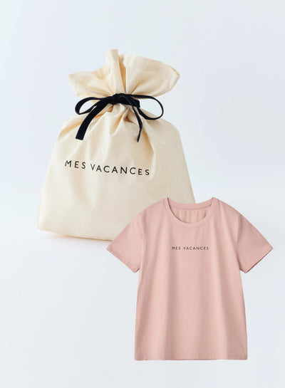 【ギフトSET】サマーロゴTシャツ - MES VACANCES