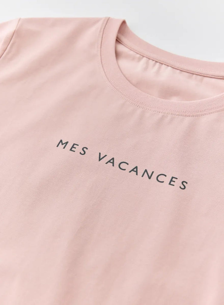 サマーロゴTシャツ - MES VACANCES