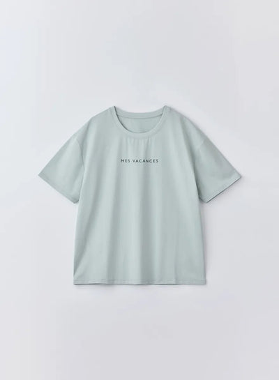 サマーロゴTシャツ - MES VACANCES