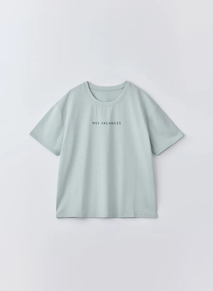 サマーロゴTシャツ - MES VACANCES