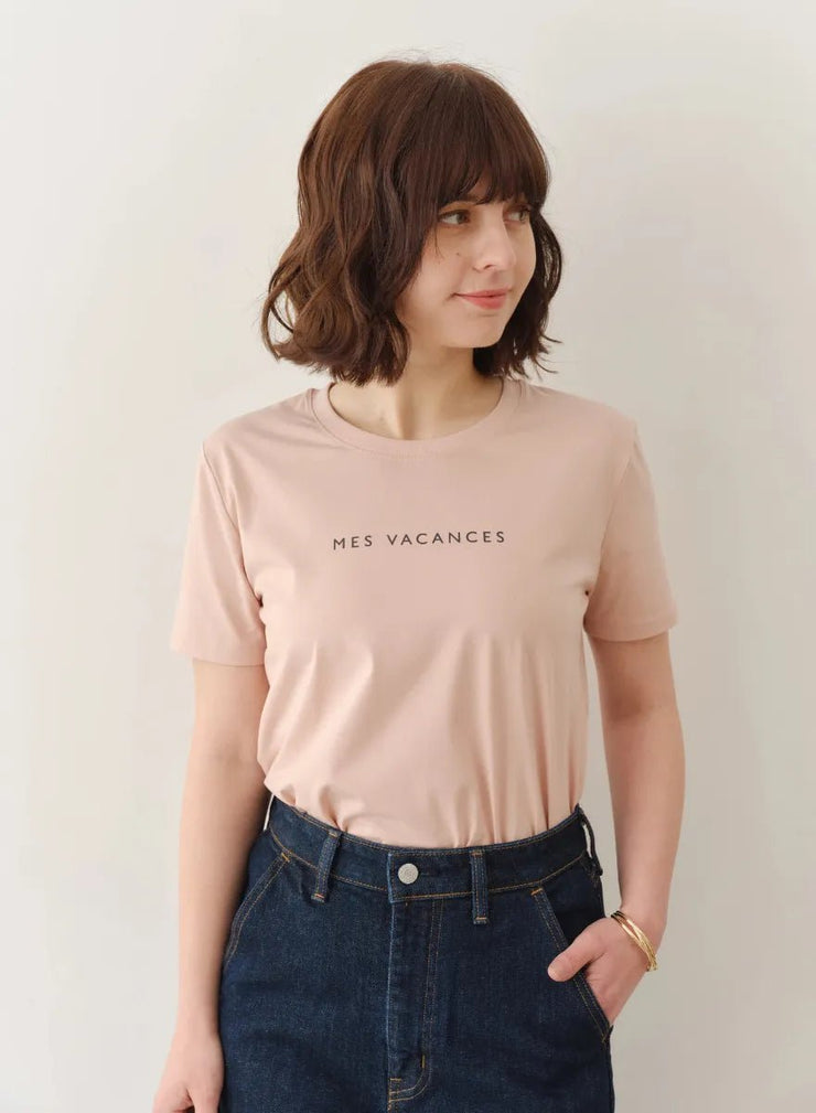 サマーロゴTシャツ - MES VACANCES