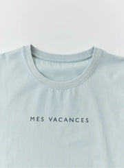 サマーロゴTシャツ - MES VACANCES