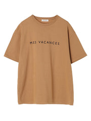 Botanical Dye ロゴTシャツ - MES VACANCES