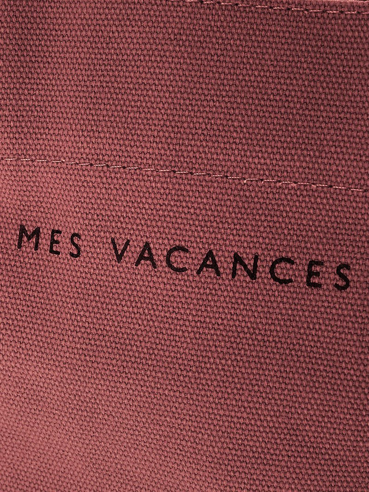 キャンバスロゴランチトートバッグ - MES VACANCES