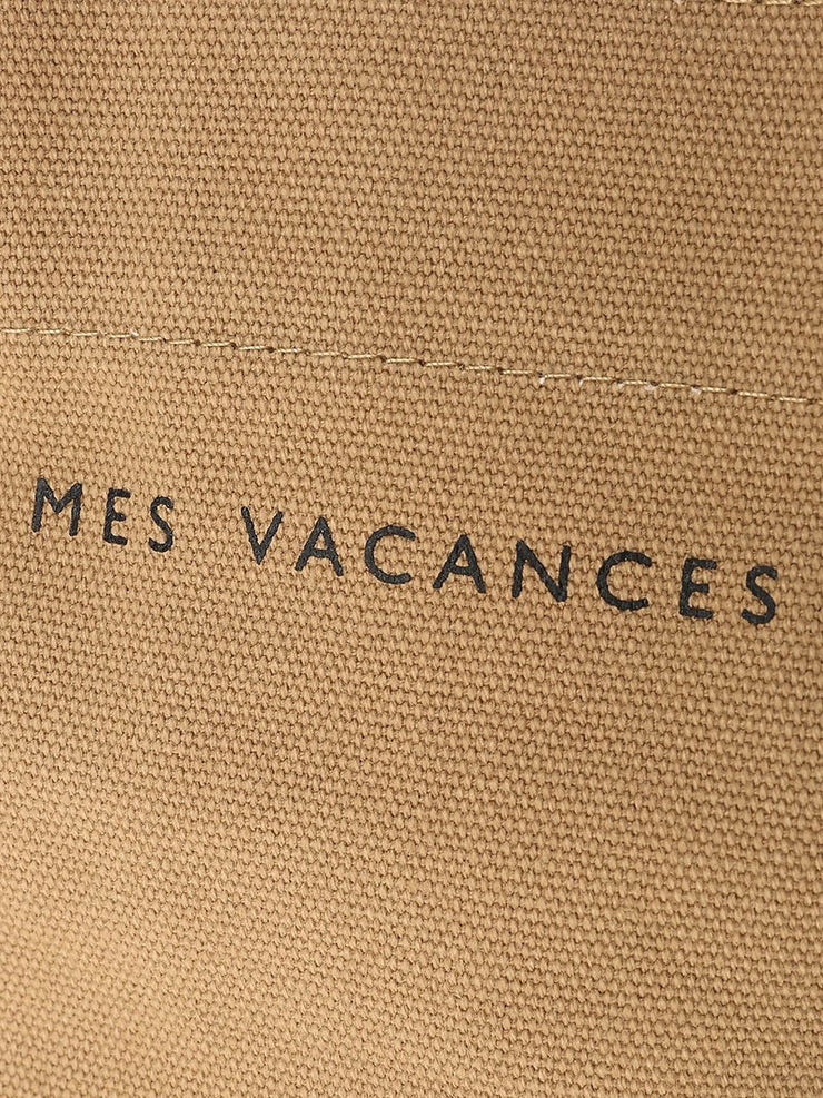 キャンバスロゴランチトートバッグ - MES VACANCES